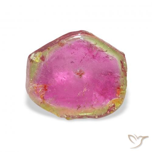 9,17 ctw natürlicher Wassermelone Turmalin, Fantasie, Transparent