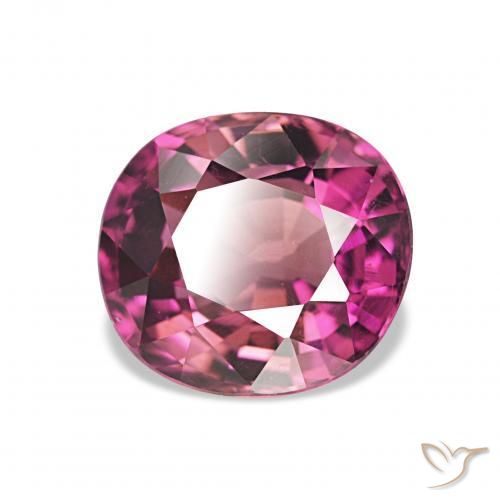 9,17 ctw natürlicher Medium Dark-Purple Turmalin, Oval, VVS-VS