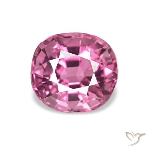 1.01ct Mittelviolett Turmalin, Kissen, VVS