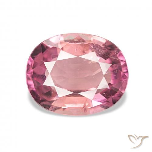 2.30ct pink Turmalin, Oval, VS