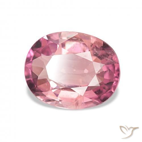 9,17 ctw natürlicher pink Turmalin, Oval, VS