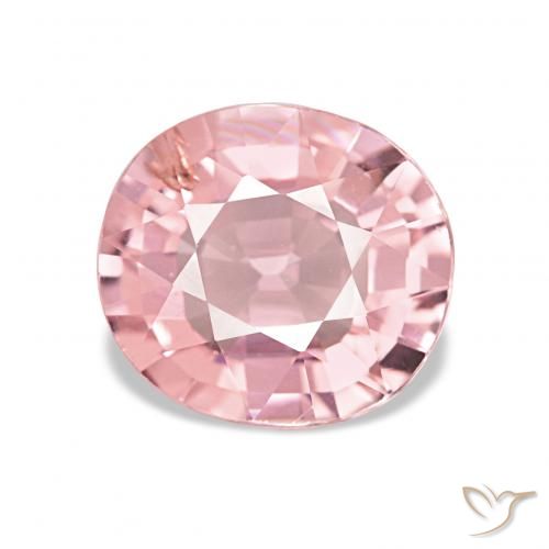 2.08ct Natürlicher Mittelrosa Turmalin, Oval, VS, Photo A