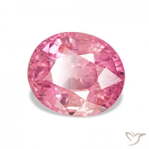 9,17 ctw natürlicher Kaugummi Rosa Turmalin, Oval, VS