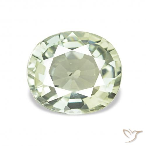 1.41ct Mittelgrün Turmalin, Kissen, VS