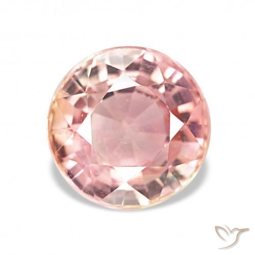 2.06ct hellrosa Turmalin, Runden, VS
