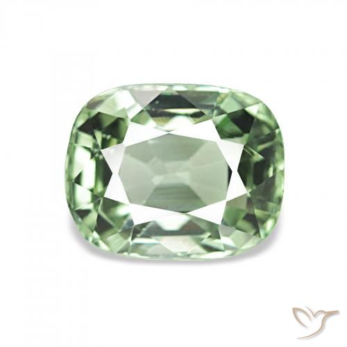 1.80ct Warmes Grün Turmalin, Kissen, VS