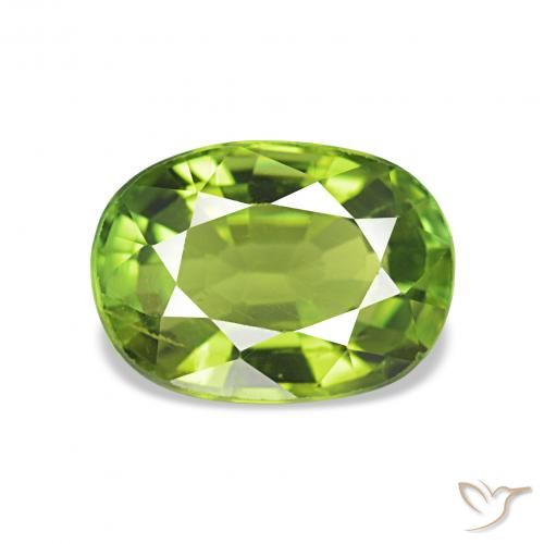 1.91ct Lebendiges grün Turmalin, Kissen, VS