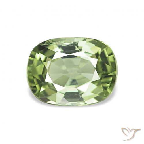 1.31ct Natürlicher Waldgrün Turmalin, Kissen, VS, Photo A