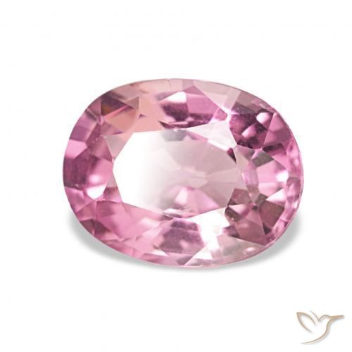 9,17 ctw natürlicher Kaugummi Rosa Turmalin, Oval, VVS