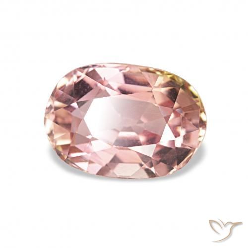 9,17 ctw natürlicher hellrose-rosa Turmalin, Oval, VS