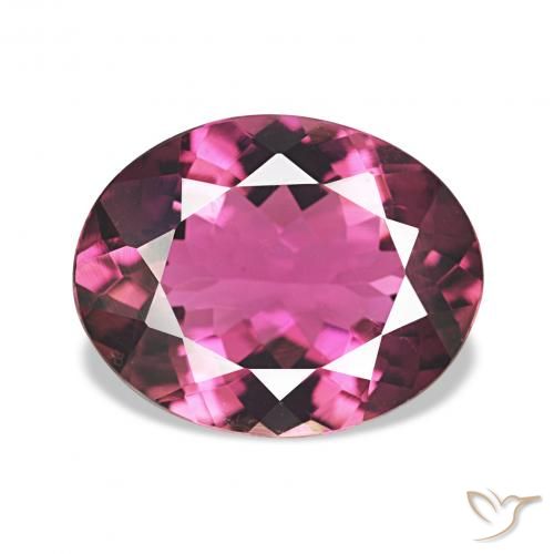 2.01ct Intensives Lila Turmalin, Oval, VVS-VS