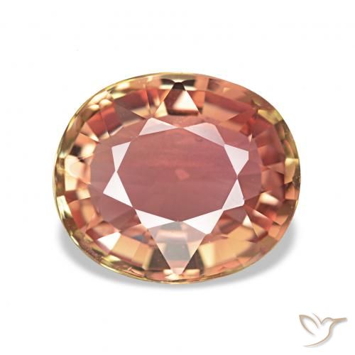 1.60ct Mehrfarbig Turmalin, Oval, VVS