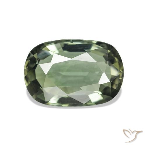 1.73ct Mittelgrün Turmalin, Oval, VVS-VS