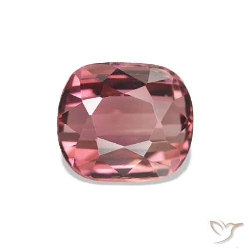 1.58ct Dunkelpink Turmalin, Kissen, VS