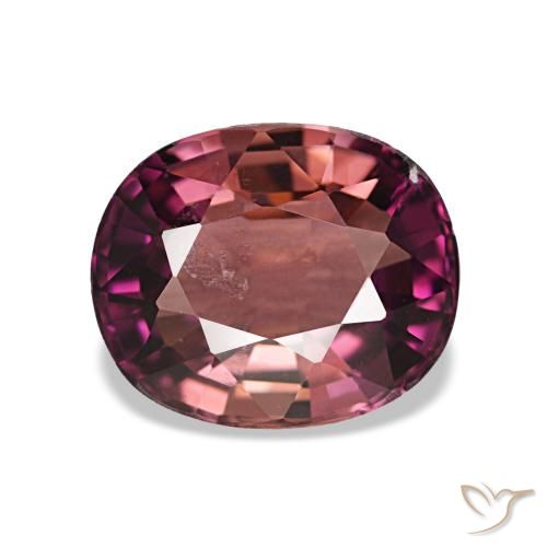 1.87ct Purpurfarbener Turmalin, Oval, SI