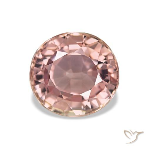 1.84ct Rosafarbener Turmalin, Oval, VS