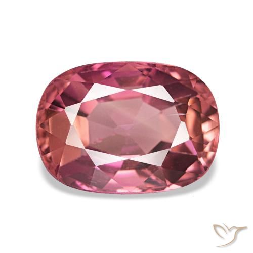 2.20ct Rosafarbener Turmalin, Kissen, VS