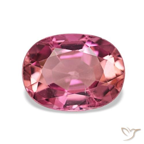 1.58ct Rosafarbener Turmalin, Oval, VS-SI