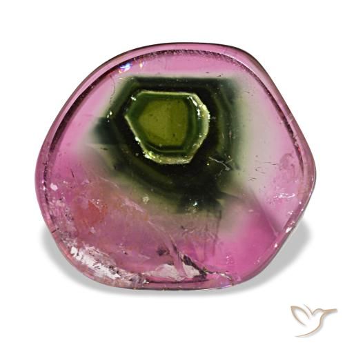 4.77ct Mehrfarbiger Turmalin, Fantasie, Transparent