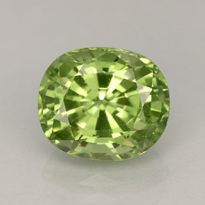 4,24 ctw natürlicher grüner Tsavorit, Oval Schliff, VS