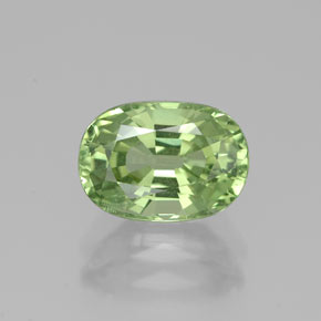 2,40 ctw natürlicher grüner Tsavorit, Oval Schliff, SI