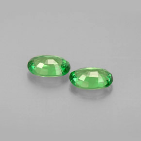  ct natürliche grüner Tsavorit-Edelsteine, Oval Schliff, VS