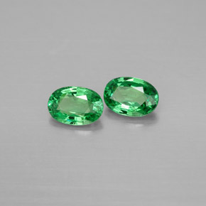  ct natürliche grüner Tsavorit-Edelsteine, Oval Schliff, VS-SI