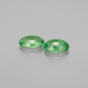  ct natürliche grüner Tsavorit-Edelsteine, Oval Schliff, VS-SI