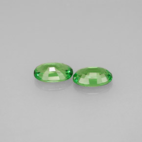  ct natürliche grüner Tsavorit-Edelsteine, Oval Schliff, VVS-VS