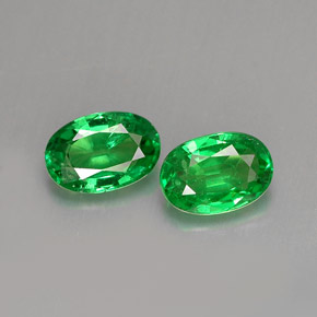  ct natürliche grüner Tsavorit-Edelsteine, Oval Schliff, VVS-VS