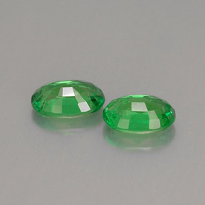  ct natürliche grüner Tsavorit-Edelsteine, Oval Schliff, VVS-VS