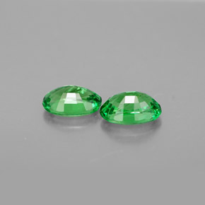  ct natürliche grüner Tsavorit-Edelsteine, Oval Schliff, VS