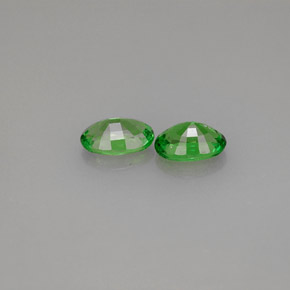  ct natürliche grüner Tsavorit-Edelsteine, Oval Schliff, SI