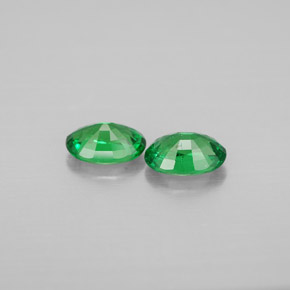  ct natürliche grüner Tsavorit-Edelsteine, Oval Schliff, VS