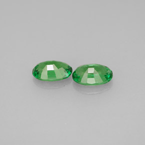  ct natürliche grüner Tsavorit-Edelsteine, Oval Schliff, VS