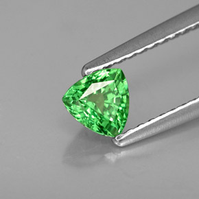 0,47 ctw natürlicher grüner Tsavorit, Trillion, VS
