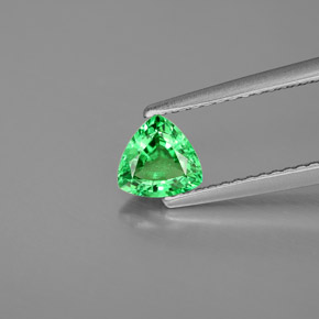 0,57 ctw natürlicher grüner Tsavorit, Trillion, VS