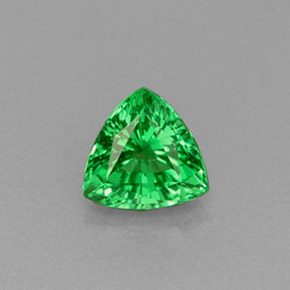 0,55 ctw natürlicher grüner Tsavorit, Trillion, VS