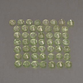  ct natürliche grüner Tsavorit-Edelsteine, Rundschliff, VS