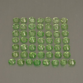  ct natürliche grüner Tsavorit-Edelsteine, Rundschliff, VS