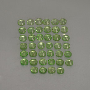  ct natürliche grüner Tsavorit-Edelsteine, Rundschliff, VS