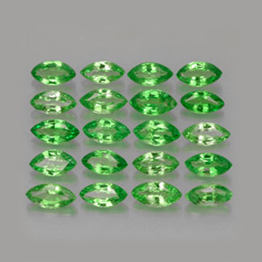 3,67 ct natürliche grüner Tsavorit-Edelsteine, Marquise, VS