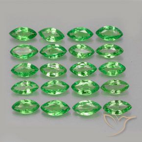3.12ctw Natürlicher Mittelgrün Tsavorit-Granat, Marquise, VS