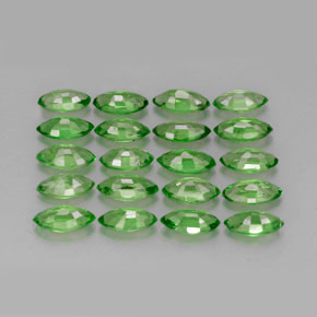 3,60 ct natürliche grüner Tsavorit-Edelsteine, Marquise, VS