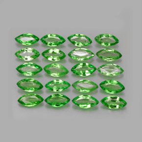 2,82 ct natürliche grüner Tsavorit-Edelsteine, Marquise, VS