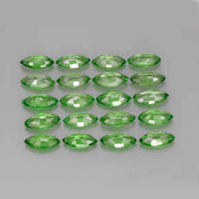2,82 ct natürliche grüner Tsavorit-Edelsteine, Marquise, VS