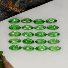 3,86 ct natürliche grüner Tsavorit-Edelsteine, Marquise, VS