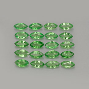 3,00 ct natürliche grüner Tsavorit-Edelsteine, Marquise, VS