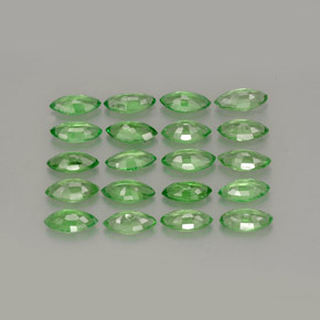 3,00 ct natürliche grüner Tsavorit-Edelsteine, Marquise, VS