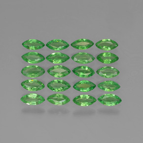 2,87 ct natürliche grüner Tsavorit-Edelsteine, Marquise, VS